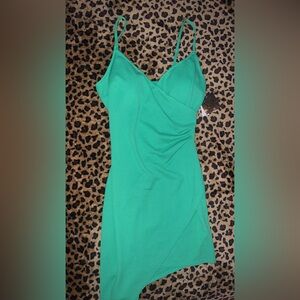 💚Planet Gold Green Dress💚